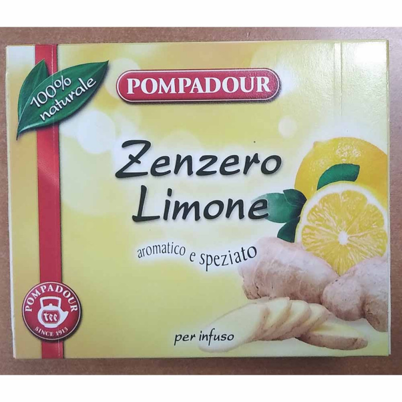 Pompadour Infuso allo zenzero e limone